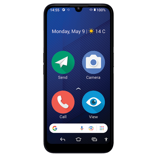 Doro 8200 Senioren Smartphone Disyplay Symbole