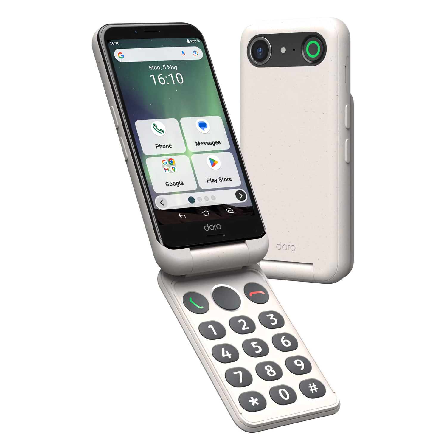 Doro Aurora A20 Weiß Smartphone