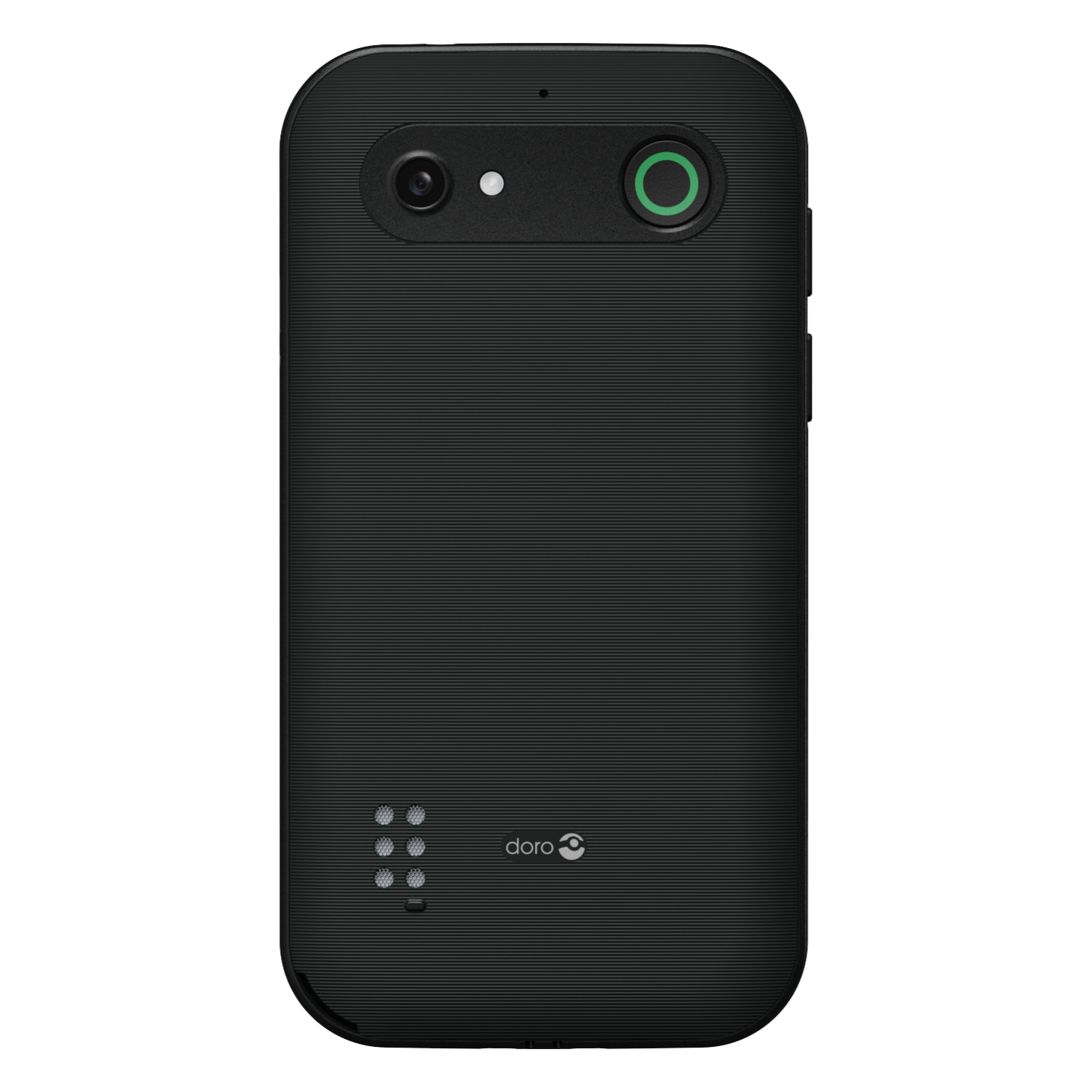 Doro Leva E10 Rentnerhandy Rückseite Schwarz