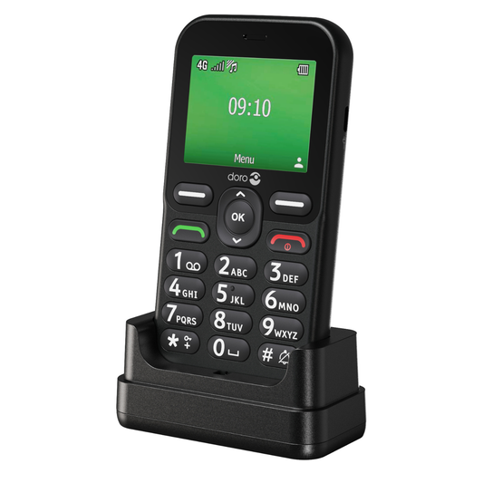 Doro Leva E10 Tastenhandy 4G Schwarz