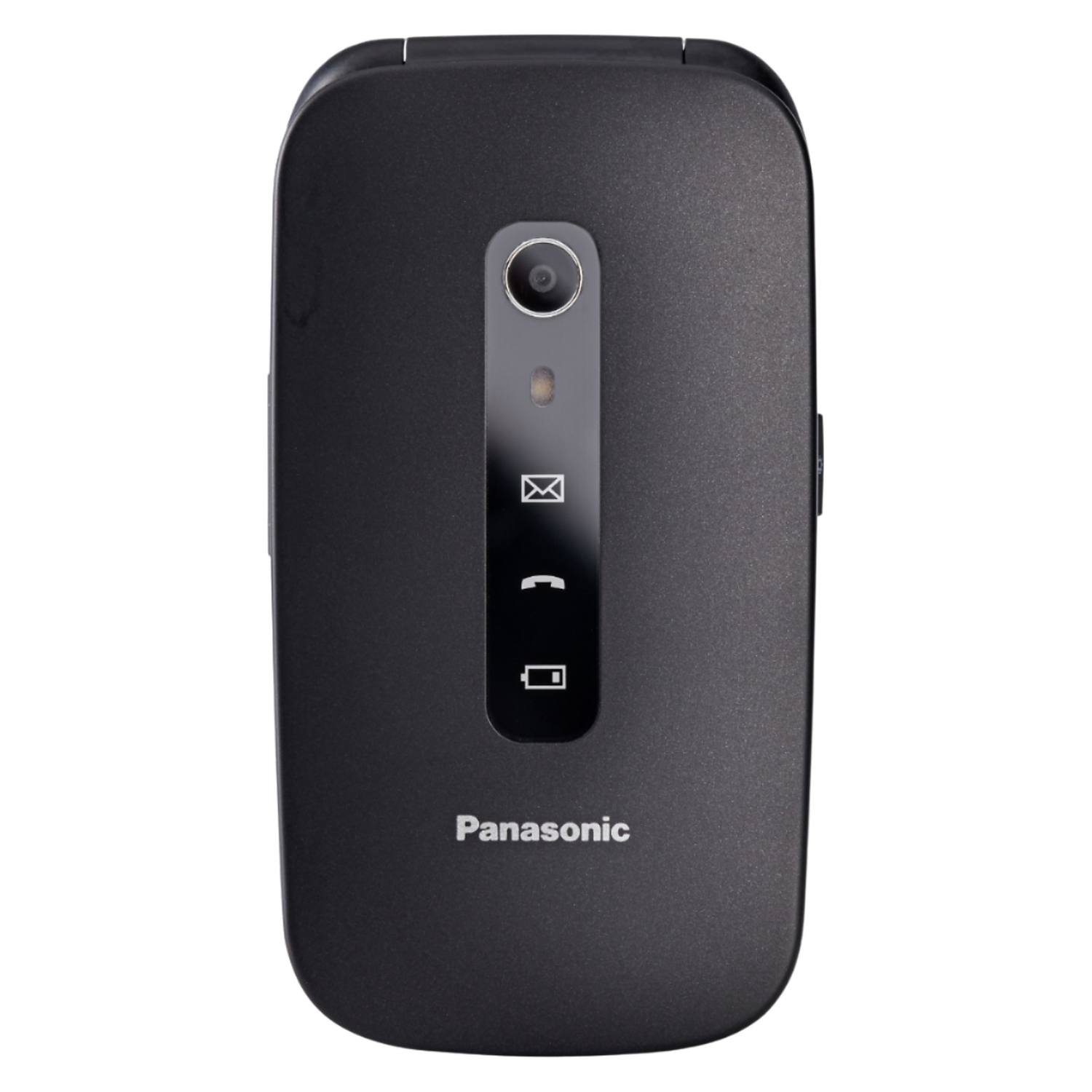 Panasonic KX-TU550 schwarz Klapphandy zugeklappt