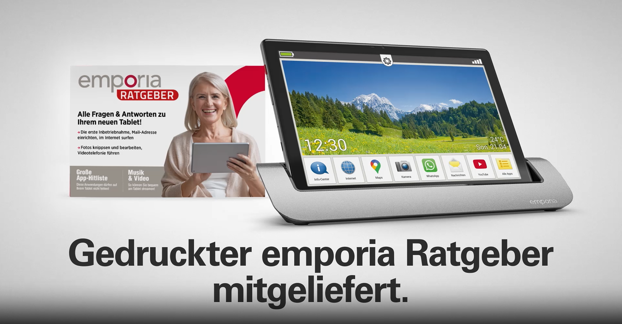 Emporia Tablet für Senioren Video